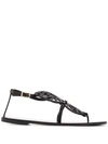 SOPHIA WEBSTER BUTTERFLY THONG SANDALS