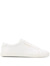 Saint Laurent Sneakers Casual Rubber Sole In White
