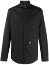 Dsquared2 Formal Button-up Shirt In Black