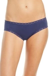 Natori Bliss Cotton Girl Briefs In Dark Night