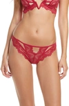 THISTLE & SPIRE KANE CUTOUT LACE THONG,471601