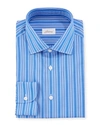 BRIONI MEN'S MULTI-STRIPE DRESS SHIRT,PROD227460395