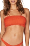 BOUND BY BOND-EYE THE SEEKER BANDEAU BIKINI TOP,BOUND058S