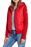 Canada Goose Hybridge 625 Fill Power Down Jacket In Red