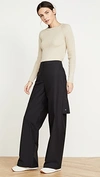 3.1 PHILLIP LIM / フィリップ リム TROUSER WITH BACK APRON