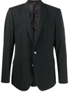 Dolce & Gabbana Tailored Button-front Blazer In Black