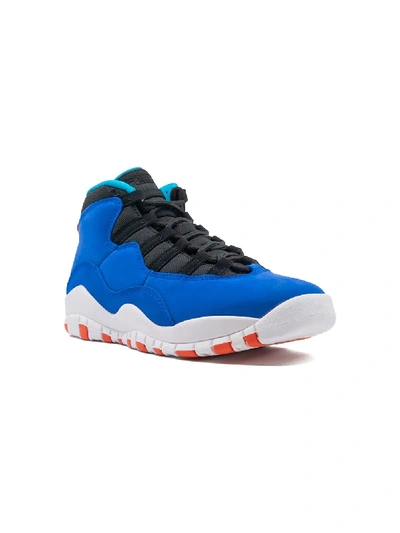 Jordan Air  10 Retro "tinker" Trainers In Blue