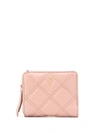 MARC JACOBS THE QUILTED SOFTSHOT MINI COMPACT WALLET