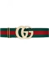 GUCCI WEB BELT WITH GG BUCKLE