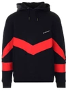 GIVENCHY GIVENCHY CONTRAST STRIPED HOODIE