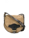 ISABEL MARANT Botsy Leather Saddle Bag