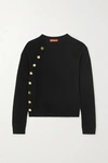 ALTUZARRA MINAMOTO BUTTON-DETAILED CASHMERE jumper