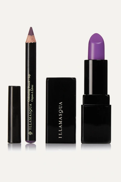 Illamasqua Lip Duo - Turntable In Purple