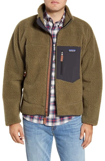Patagonia Retro-x Fleece Jacket In Sage Khaki | ModeSens