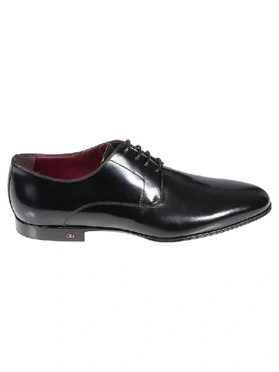 Dolce & Gabbana Classic Oxford Shoes In Black