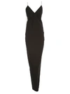 RICK OWENS MAILLOT GOWN DRESS THIN STRAP LONG,11186084