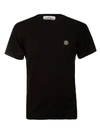 STONE ISLAND LOGO PATCHED T-SHIRT,11185789