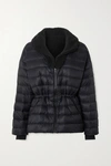 IENKI IENKI POLAR REVERSIBLE QUILTED DOWN AND SHEARLING SKI JACKET