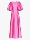 RASARIO dressing gown MIT PUFFÄRMELN,0066S20314629745