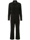 GANNI JUMPSUIT WITH EMBELLISHED BUTTON,F4325 099