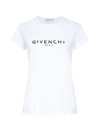 GIVENCHY LOGO COTTON T-SHIRT,11186324