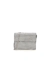 MARCO DE VINCENZO CRYSTAL WALLET WITH CHAIN,MBT018 A7UP F199N