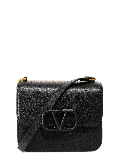 Valentino Garavani Vsling Shoulder Bag In Black