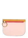 MARNI BRUSHED LEATHER CLUTCH,176427