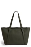ALLSAINTS SMALL KEPI EAST/WEST LEATHER TOTE,WB276R