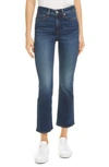 RAG & BONE NINA HIGH WAIST ANKLE FLARE JEANS,WDD19H2649K5CA