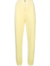 Juicy Couture Swarovski Personalisable Velour Track Pants In Yellow