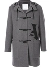 PORTS V GOTHIC V CALLIGRAPHY DUFFLE COAT