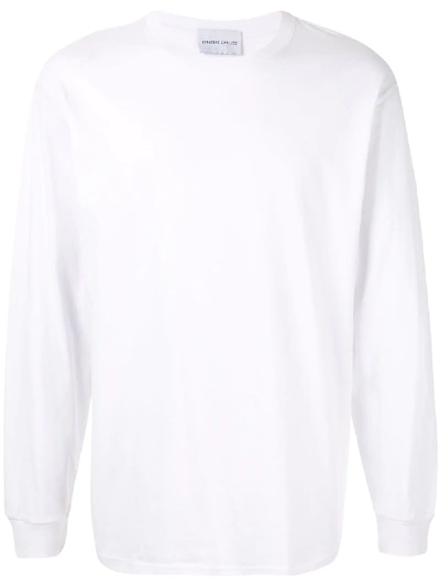 Strateas Carlucci Artwork Crew Neck T-shirt In White