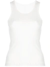 Wardrobe.nyc Release 04 Ribbed Tank Top In White