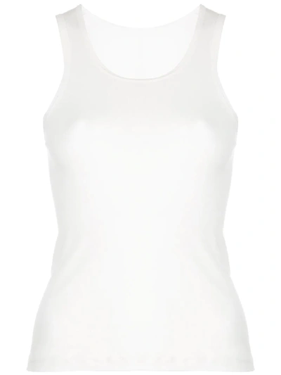 Wardrobe.nyc Release 04 Ribbed Tank Top In White