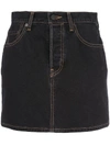 Wardrobe.nyc Release 04 Mini Denim Skirt In 黑色