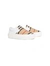 BURBERRY ICON STRIPE SLIP-ON SNEAKERS