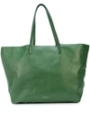 Mansur Gavriel Oversized Tote Bag In Green