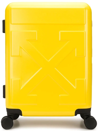 Off-white Arrow Trolley In Yellow