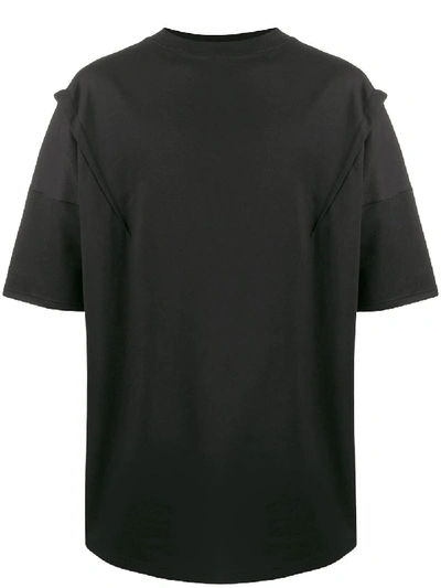 Alchemy Oversized Crew Neck T-shirt In Black