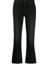 7 FOR ALL MANKIND FLARED CROPPED JEANS