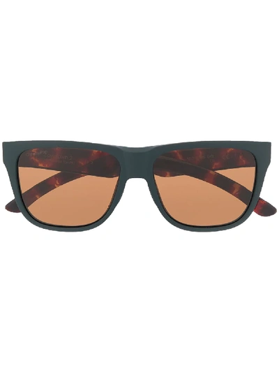 Smith Lowdown 2 Square Frame Sunglasses In Green