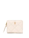 MARC JACOBS THE QUILTED SOFTSHOT MINI COMPACT WALLET