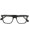 Oliver Peoples Lachman Square Frame Glasses In Black