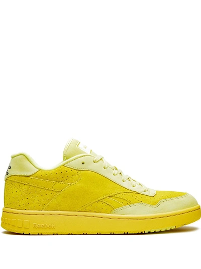 Reebok X Bbc Ice Cream Low-top Trainers In Yellow