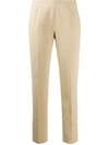 PIAZZA SEMPIONE TAPERED MID-RISE TROUSERS