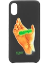 OFF-WHITE HAND PRINT IPHONE XS CASE