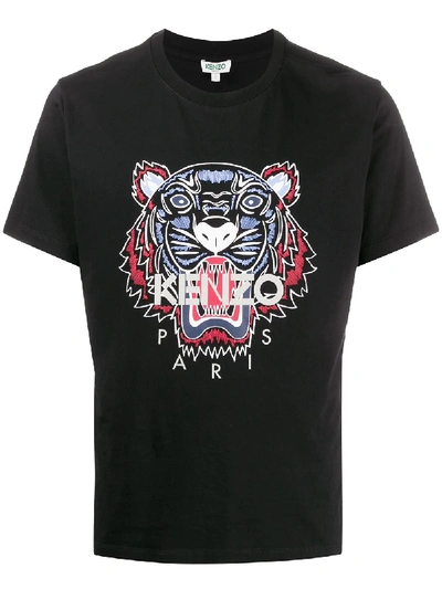 Kenzo T-shirt Mit Tiger-print In 白色