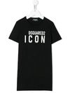 DSQUARED2 ICON LOGO T-SHIRT DRESS