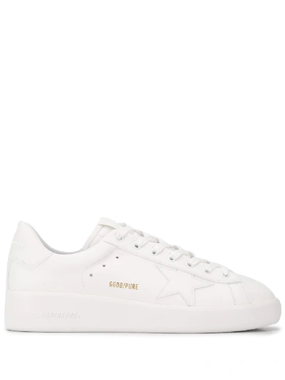 Golden Goose Pure-new Lacing Low-cut Sneakers In White